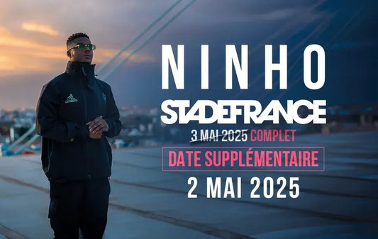 Billet Ninho Stade De France Carré Or 2 Mai